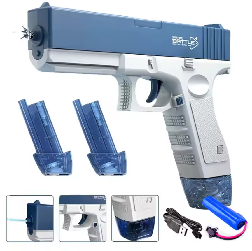 Elektrische Wasserpistolen (kleiner Magazin)
